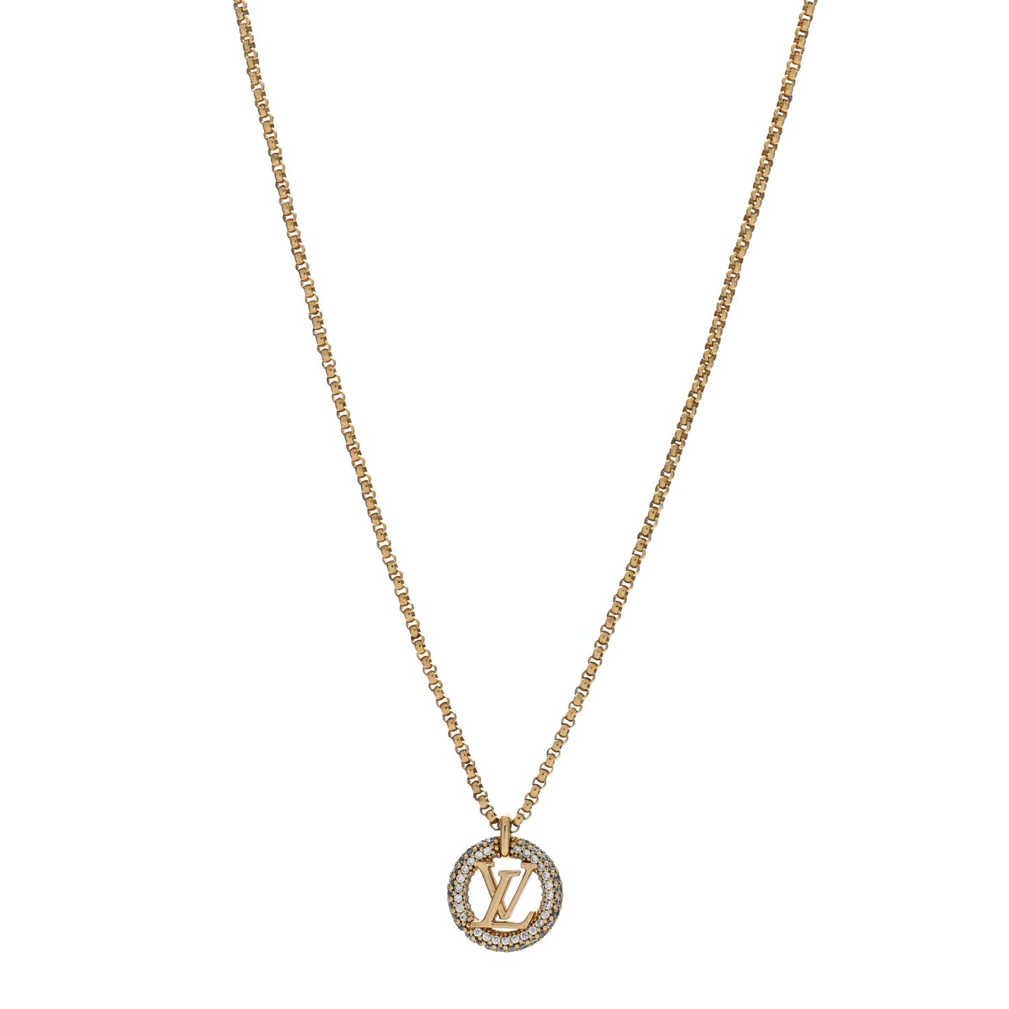 Metal Crystal Louise By Night Necklace
