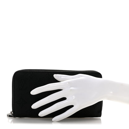 Louis Vuitton Mahina Zippy Wallet NM Black 2 of 9