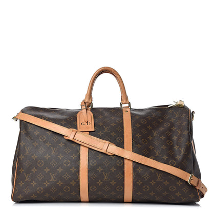 Louis Vuitton Monogram Keepall Bandouliere 55 1 of 26