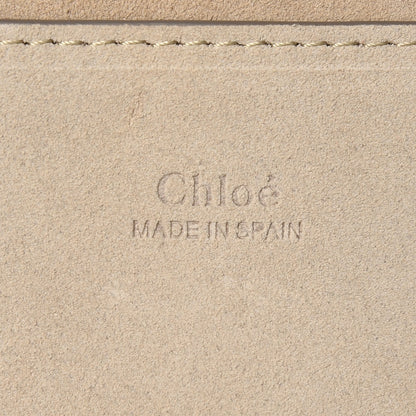 Chloe Suede Calfskin Small Faye Shoulder Bag Tobacco 6 of 8