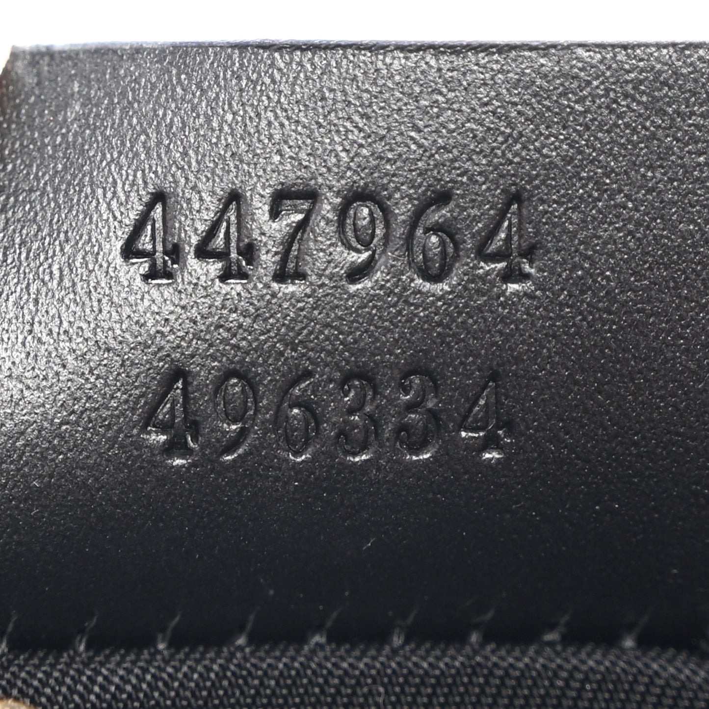Guccissima Key Case Black