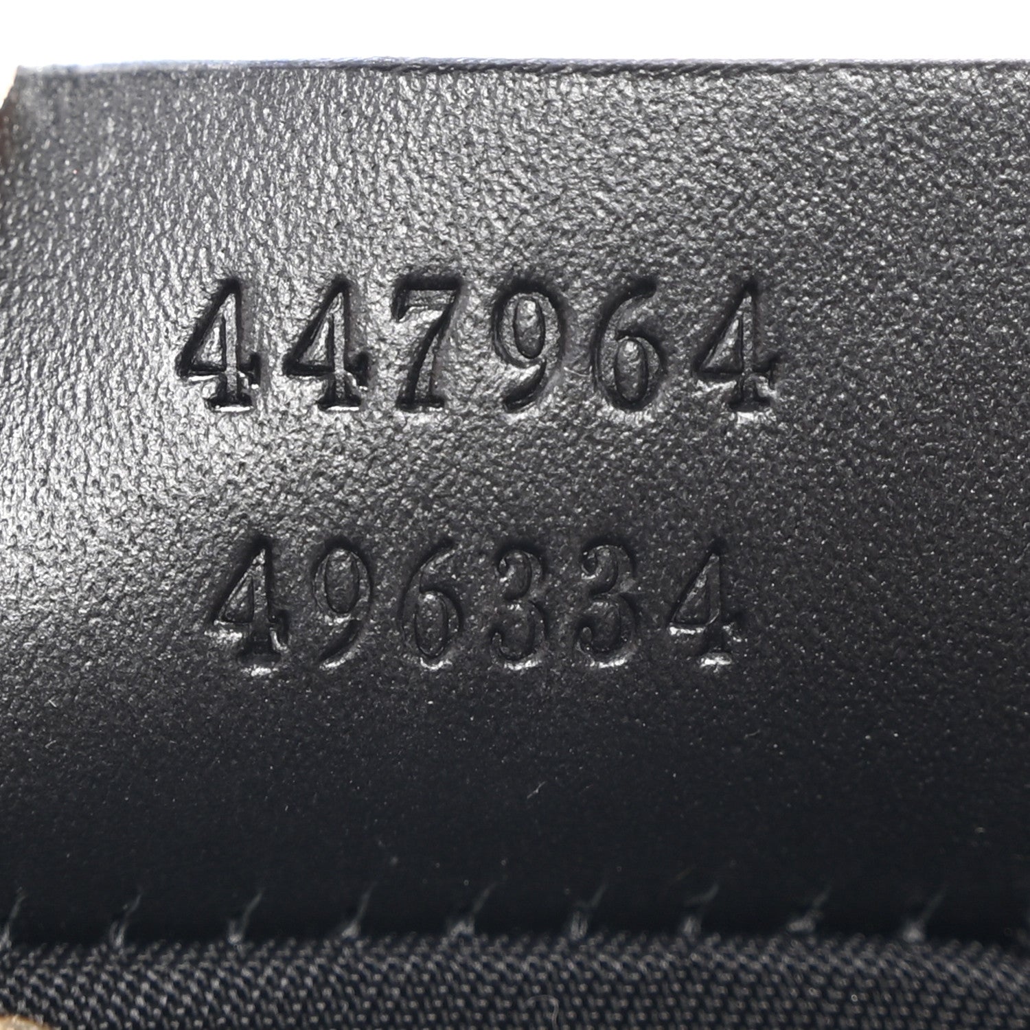 Gucci Guccissima Key Case Black 7 of 8