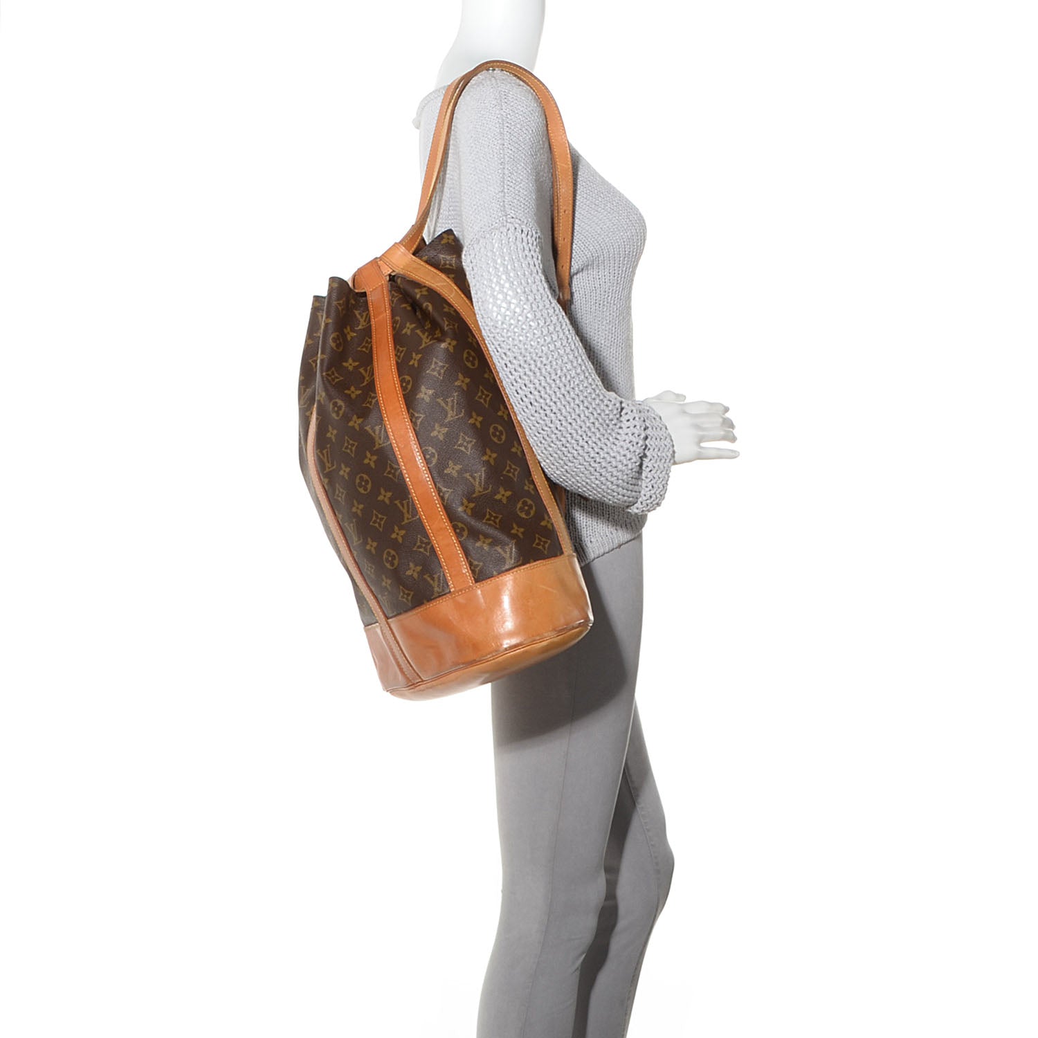 Louis Vuitton Monogram Randonnee GM Backpack 2 of 7