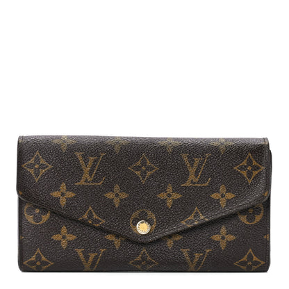 Louis Vuitton Monogram Sarah Wallet NM 1 of 13
