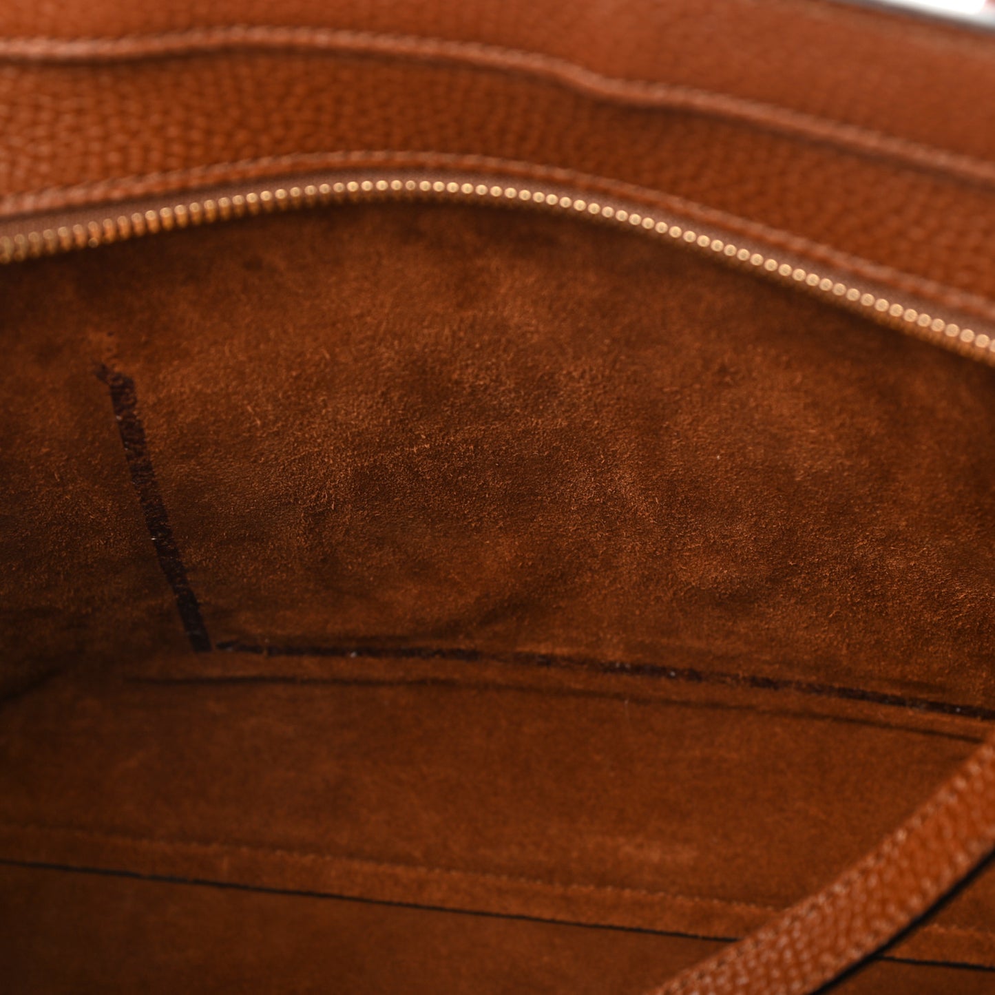 Classic Grain Small Bayswater Zip Tote Oak