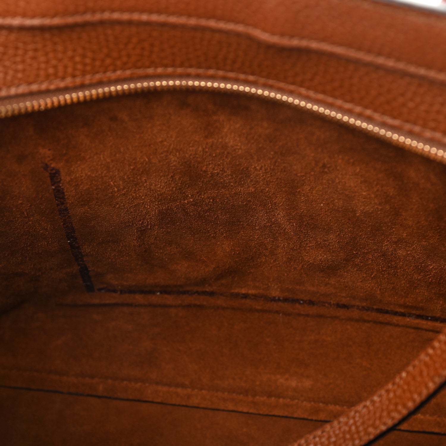 Mulberry Classic Grain Small Bayswater Zip Tote Oak 6 of 10
