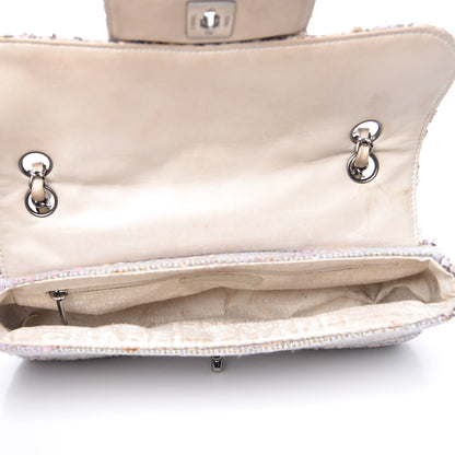 Chanel Tweed Medium Fantasy Flap Grey 6 of 12