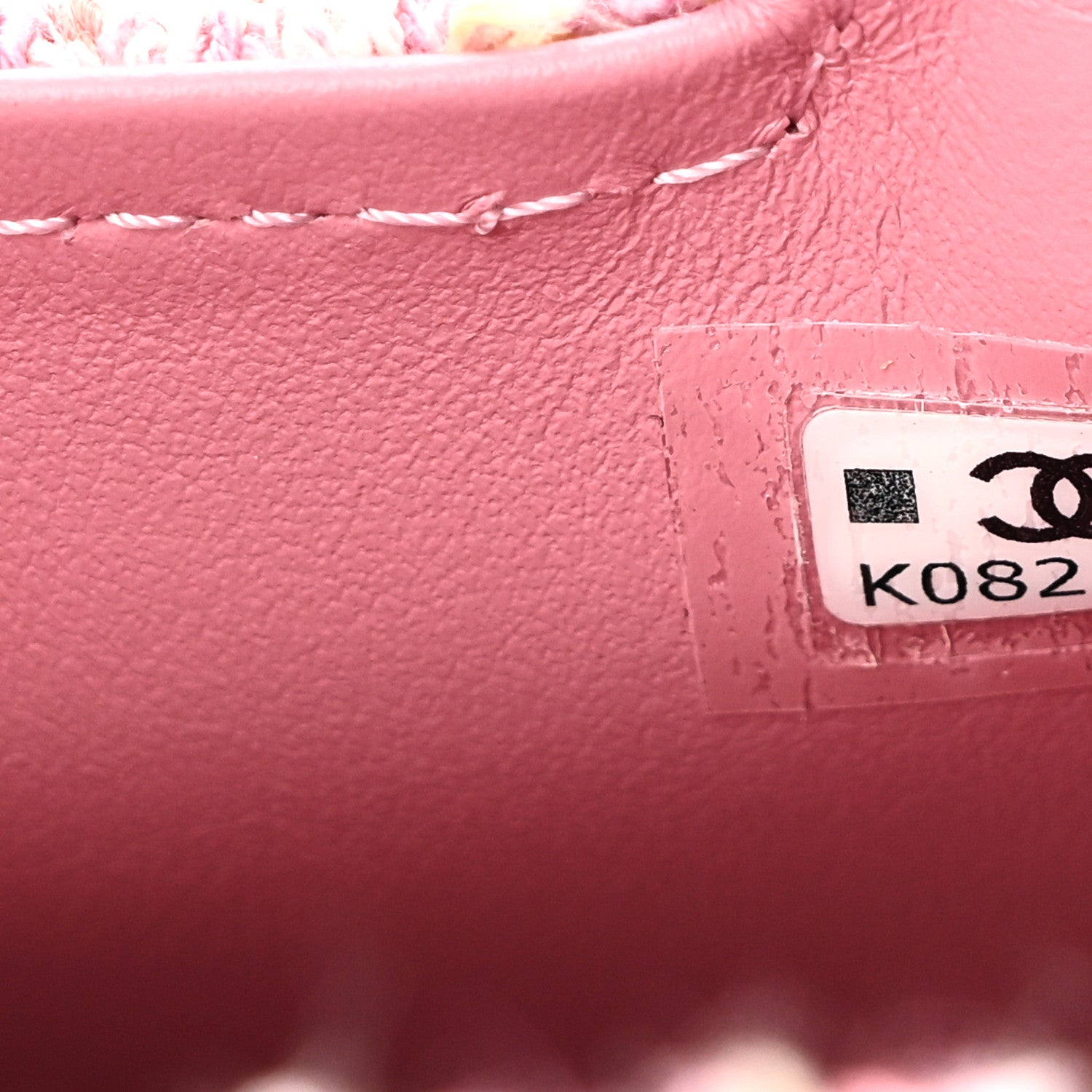 Chanel Tweed Quilted Mini Nano Kelly Shopper Pink 7 of 11