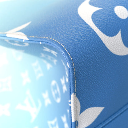 Louis Vuitton Monogram Giant By The Pool Onthego GM Blue 10 of 11