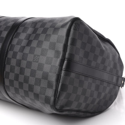 Louis Vuitton Damier Graphite Keepall Bandouliere 45 8 of 9