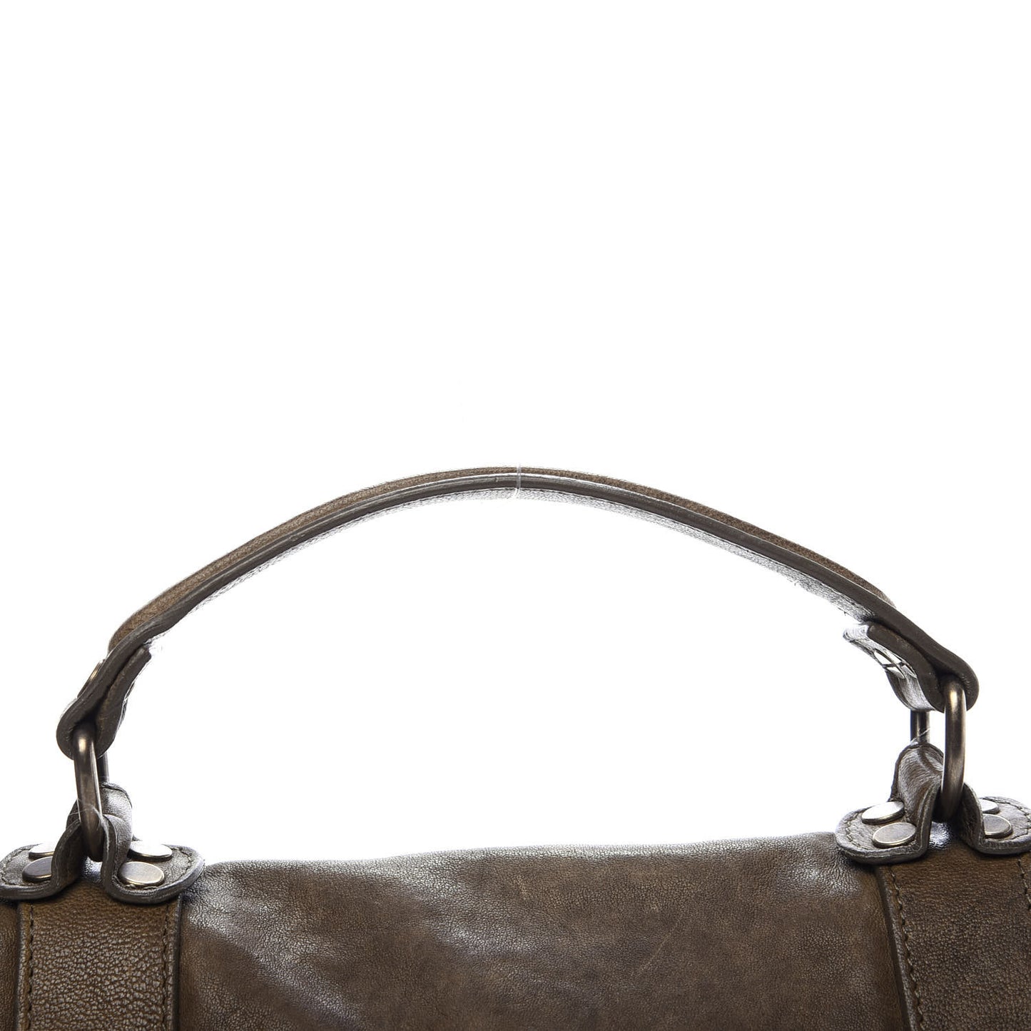 Lambskin Medium PS1 Satchel Military