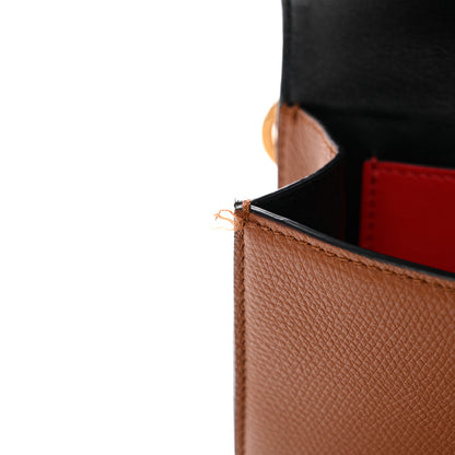 Valentino Garavani Grainy Calfskin VSling Belt Bag Saddle Brown 10 of 10