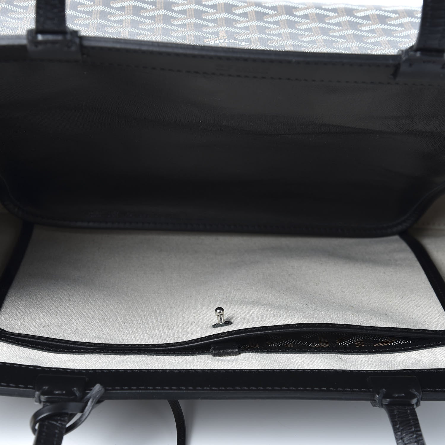 Goyard Goyardine Bellechasse PM Black 4 of 8