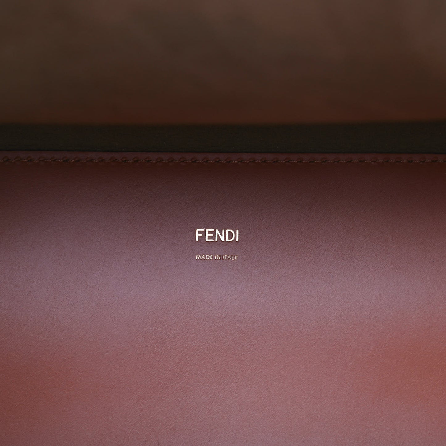 Vitello King Plexiglass Medium Fendi Sunshine Shopper Tote Cuoio