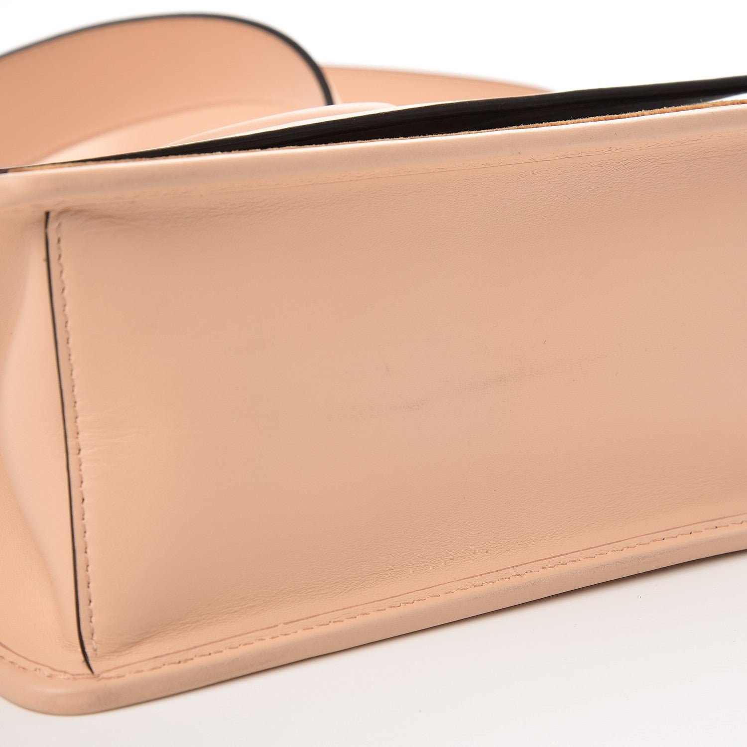 Fendi Vitello Century Velvet F is Fendi FF Kan I Shoulder Bag Tobacco Rosa Plaster 9 of 11