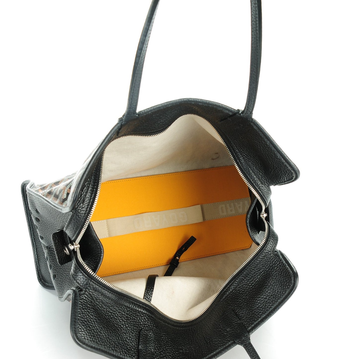Goyardine Sac Hardy Pet Carrier PM Black