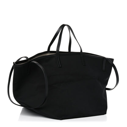 Burberry Canvas Printed Love Tote Bag Black 3 of 13