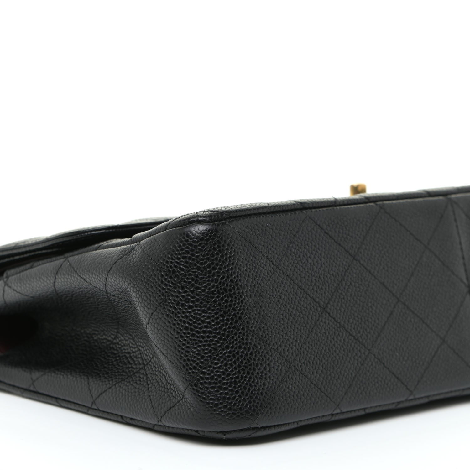 Chanel Caviar Quilted Jumbo Double Flap Black 9 of 17