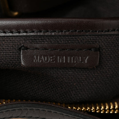Burberry Haymarket Check Medium Walden Belted Hobo Chocolate 7 of 12