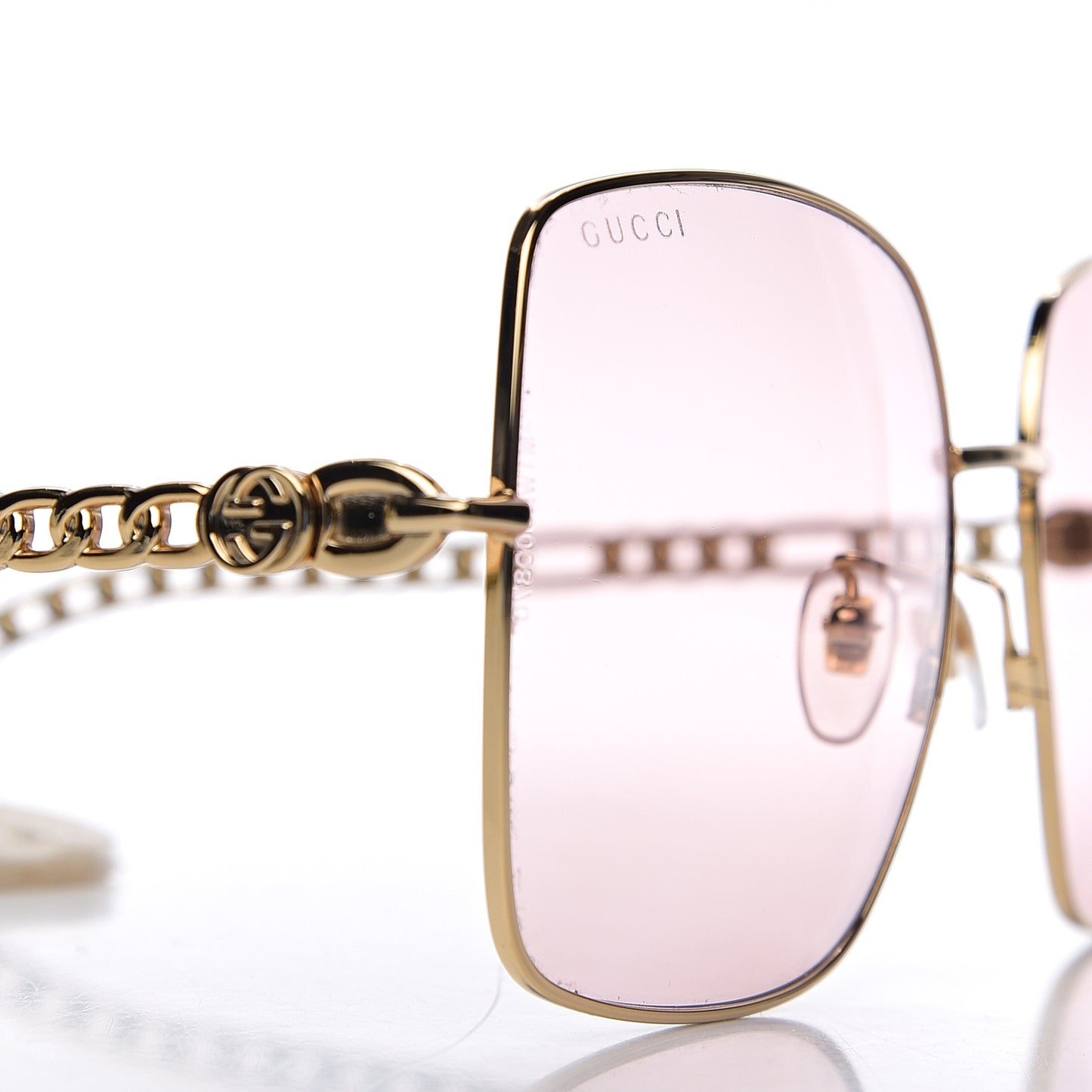 Oversized Sunglasses GG0724S Gold