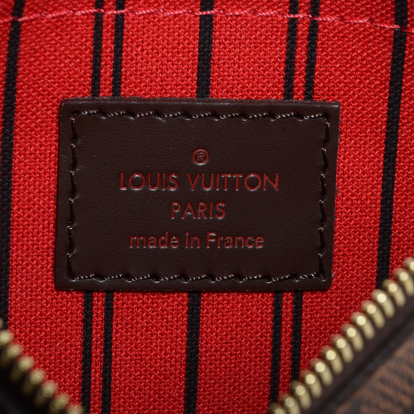 Damier Ebene Neverfull PM Pochette