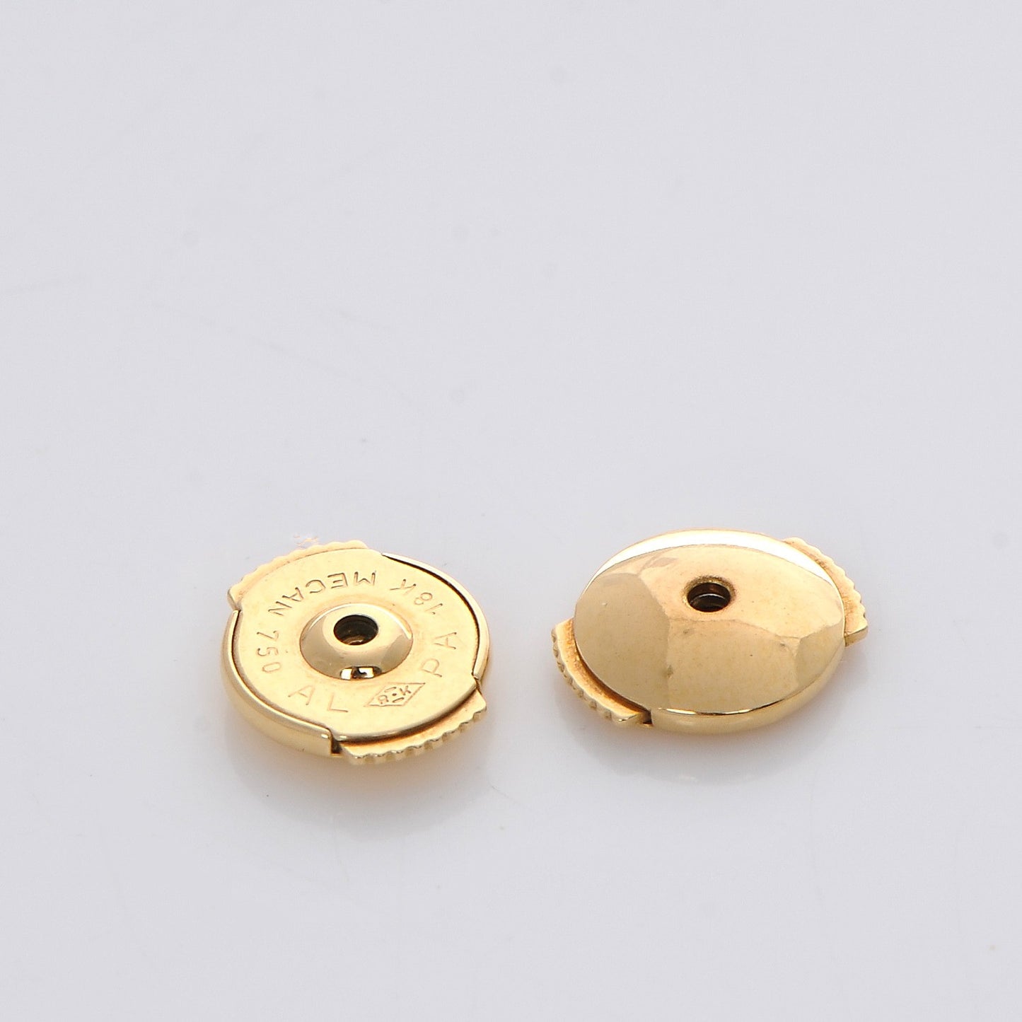 18K Yellow Gold Small LOVE Hoop Earrings