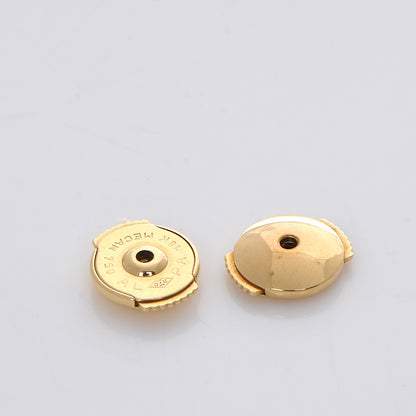 Cartier 18K Yellow Gold Small LOVE Hoop Earrings 6 of 7