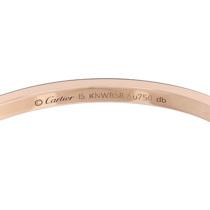 Cartier 18K Pink Gold Small LOVE Bracelet 15 6 of 8