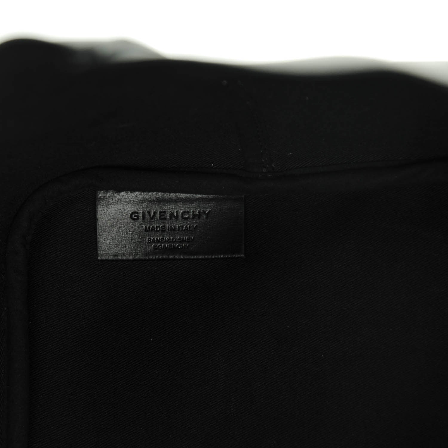 Givenchy Textured Coated Canvas Bambi Print Large Antigona Tote Black 7 of 9