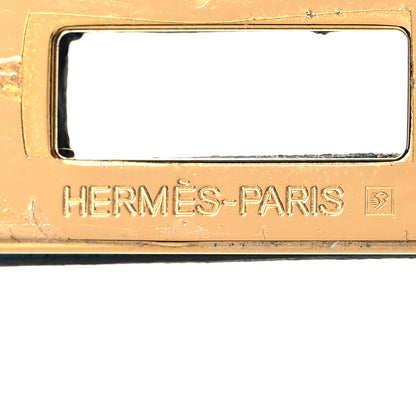 Hermes Epsom Kelly Sellier 25 Bleu Paon 30 of 37