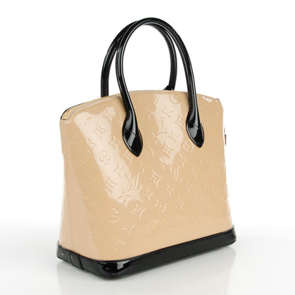 Louis Vuitton Vernis Lockit PM Dune 3 of 7