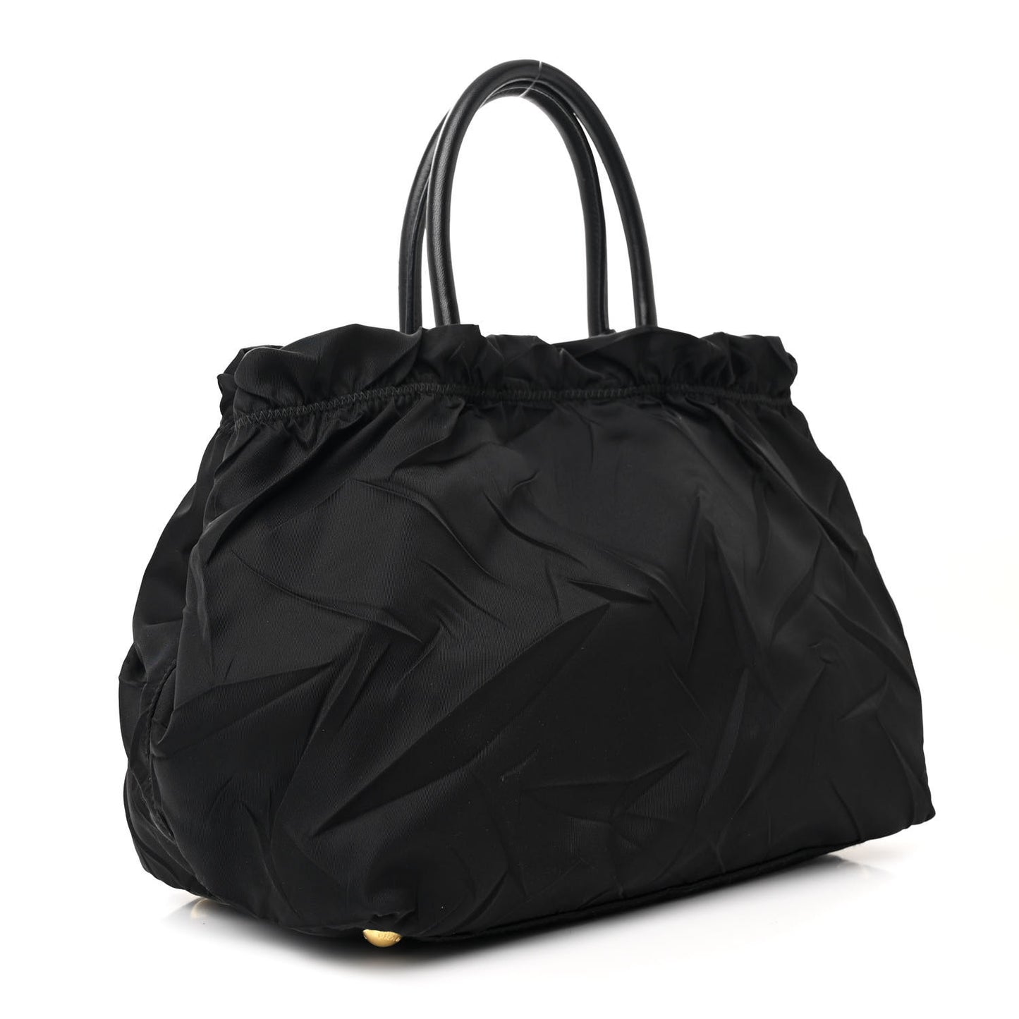 Tessuto Nylon Tassel Tote Black