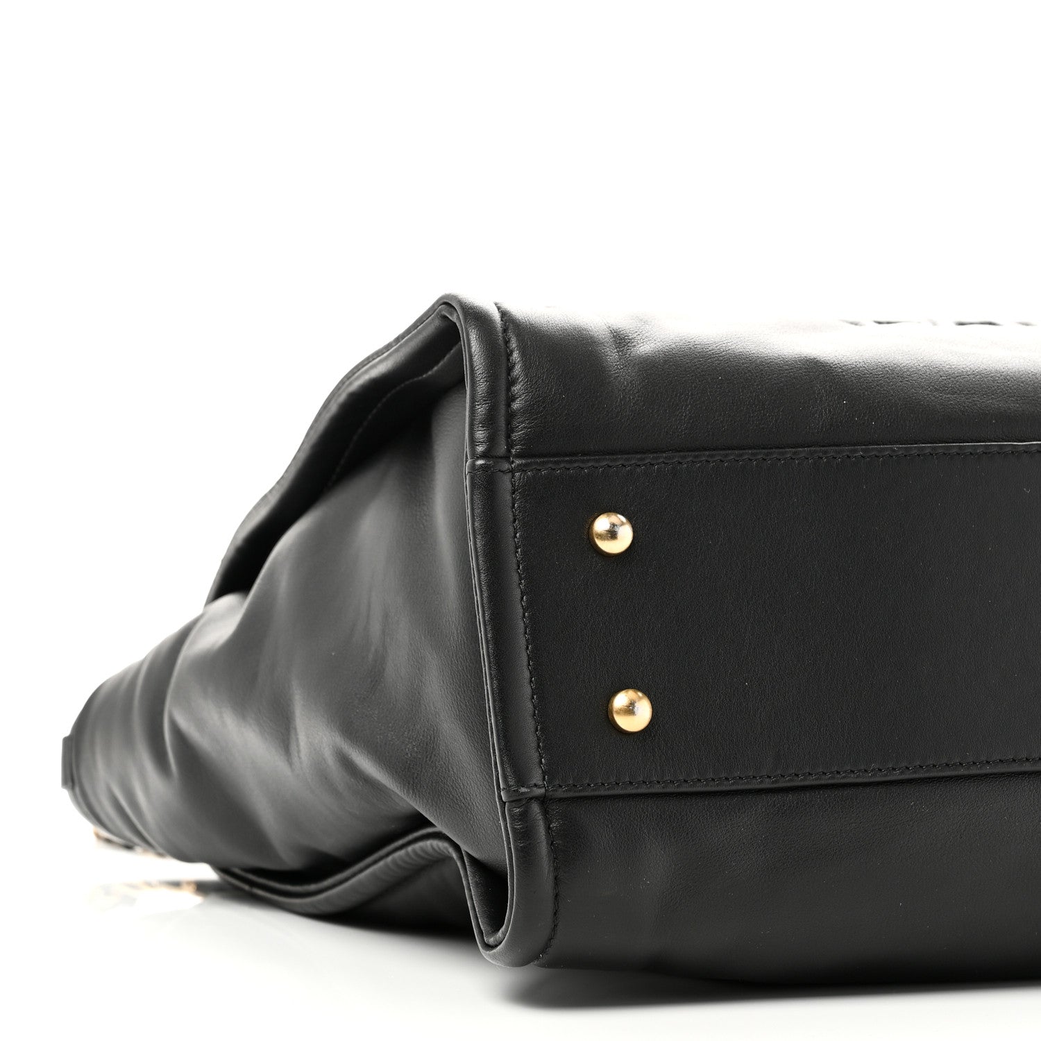 Chanel Calfskin Small Deauville Tote Black 10 of 13
