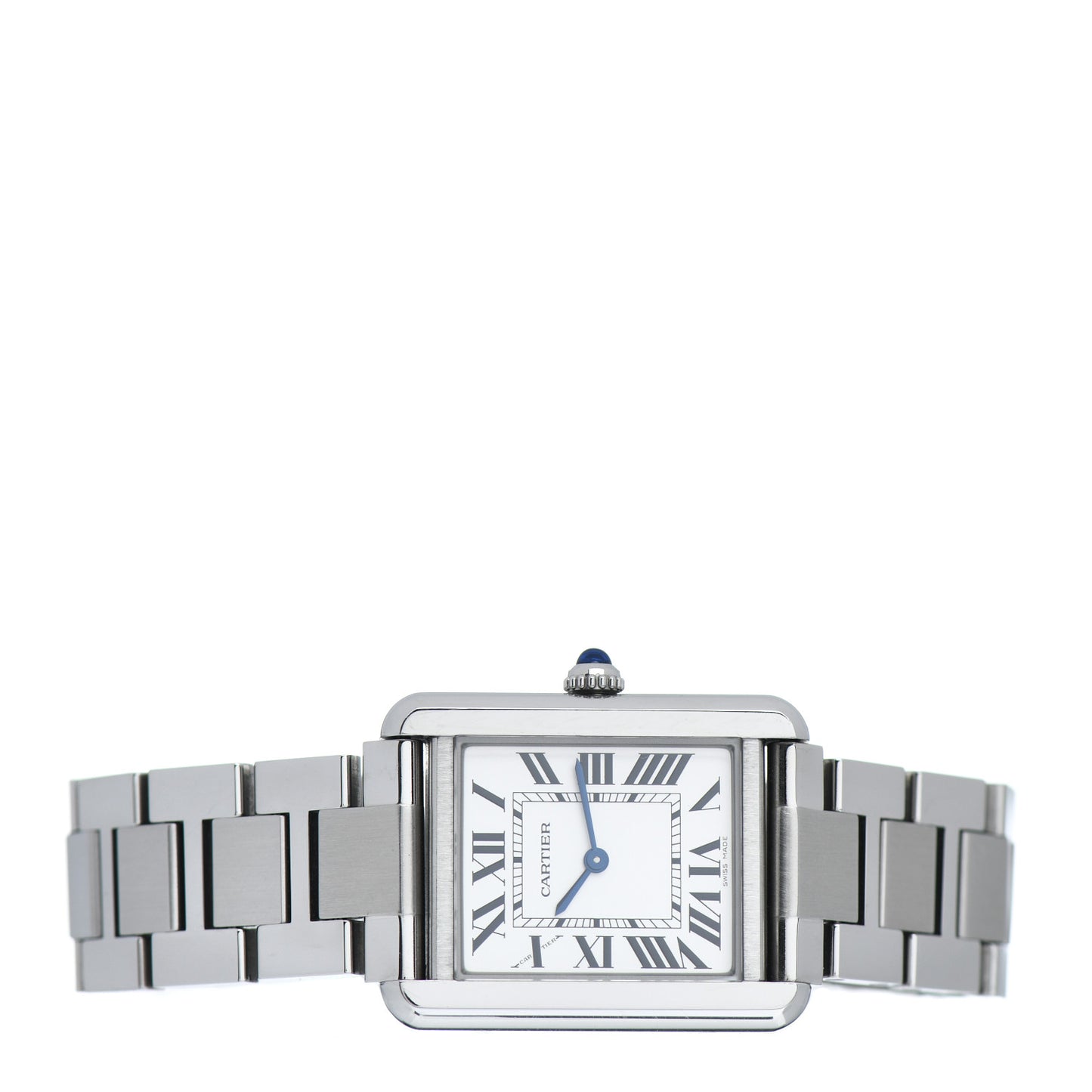 Stainless Steel 24mm Tank Solo Quartz Watch