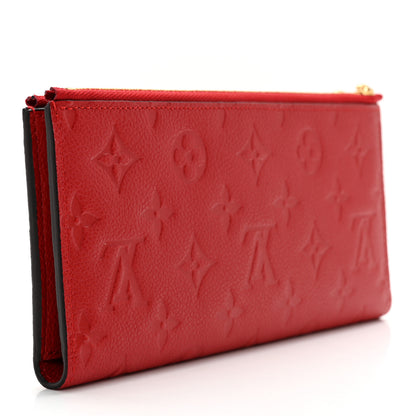 Louis Vuitton Empreinte Adele Wallet Cherry 3 of 10