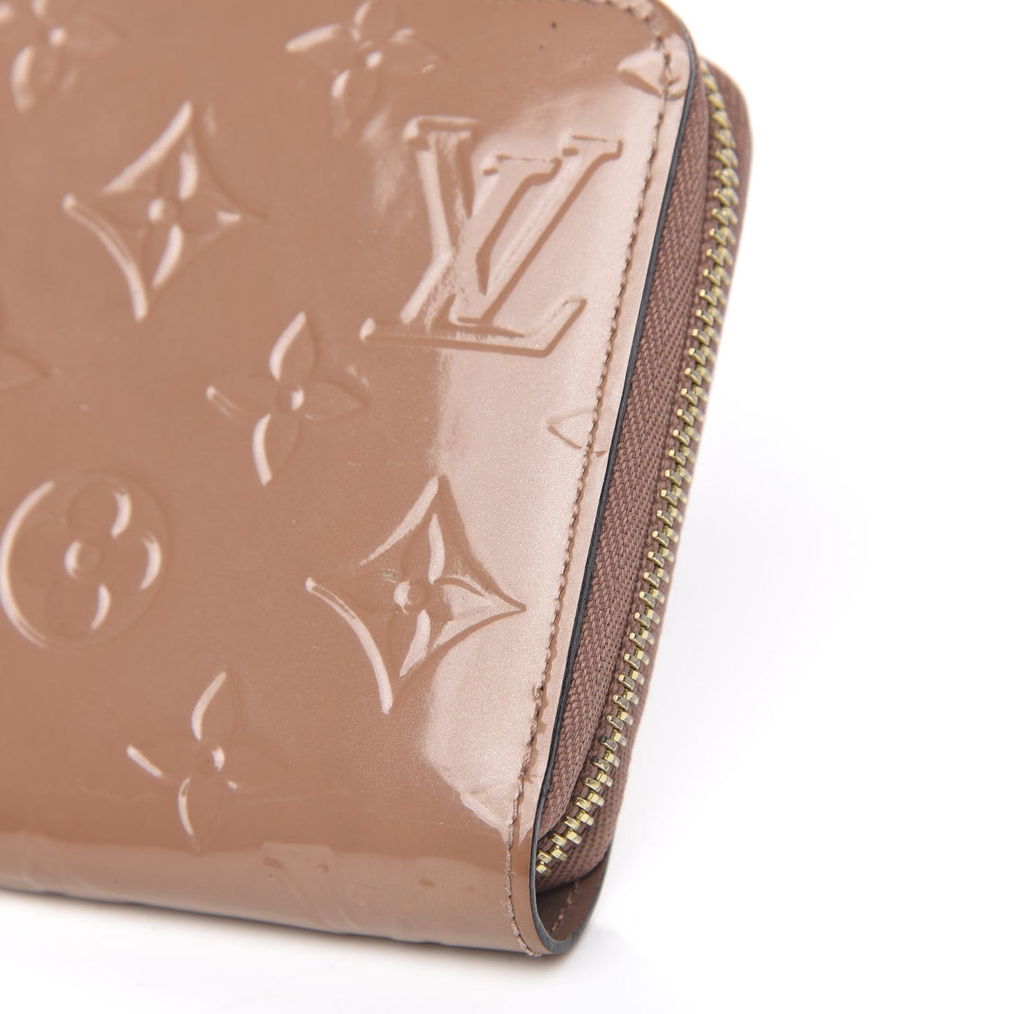 Vernis Zippy Wallet Rose Velours