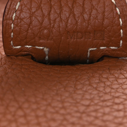 Hermes Taurillon Clemence Evelyne III GM Gold 7 of 12