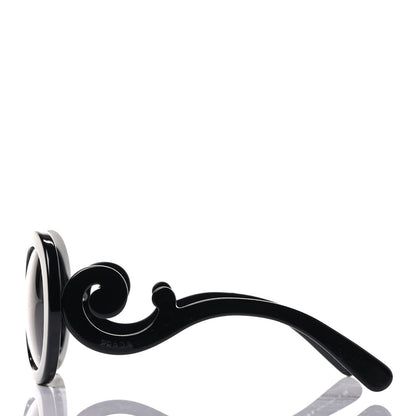 Prada Acetate Baroque Sunglasses SPR 27N Black 3 of 7