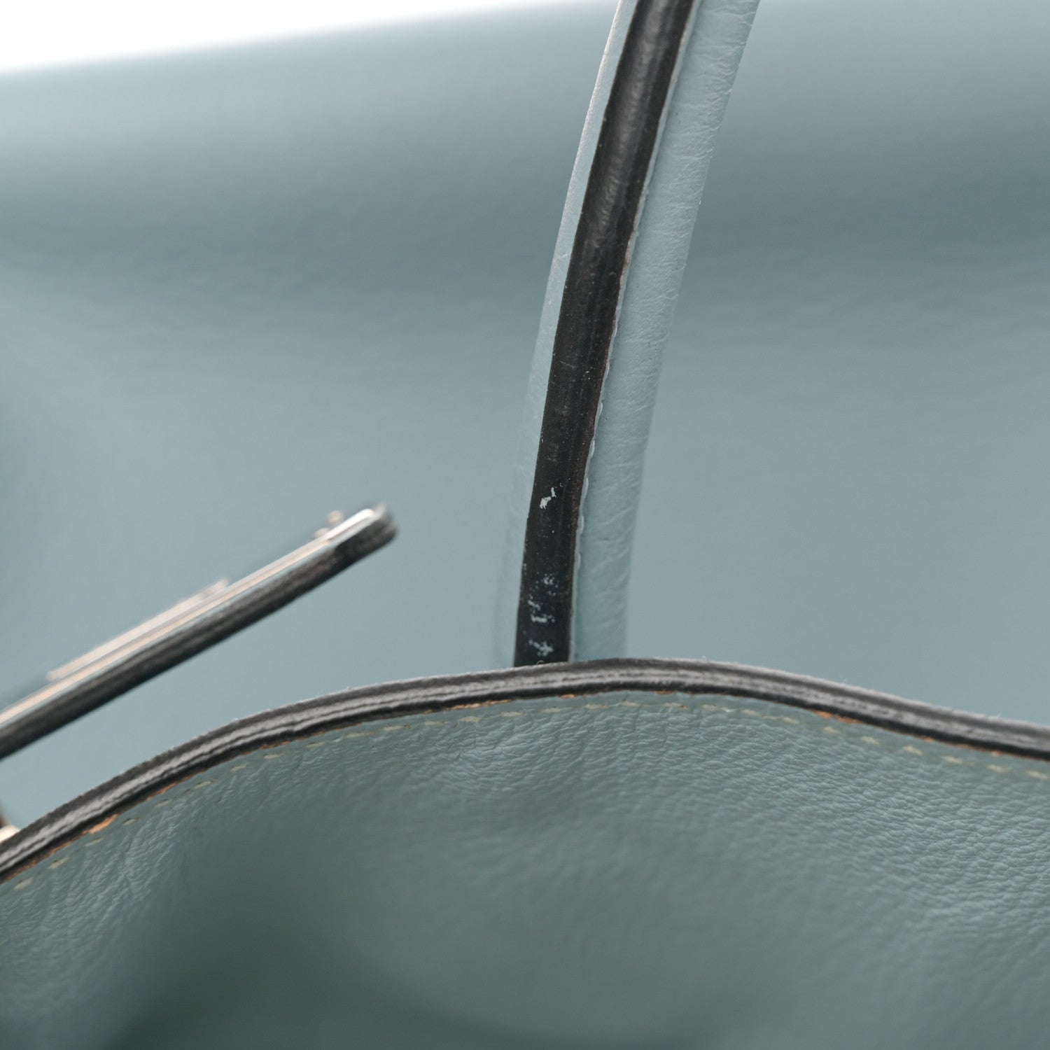 Hermes Taurillon Clemence Birkin 35 Ciel 15 of 26