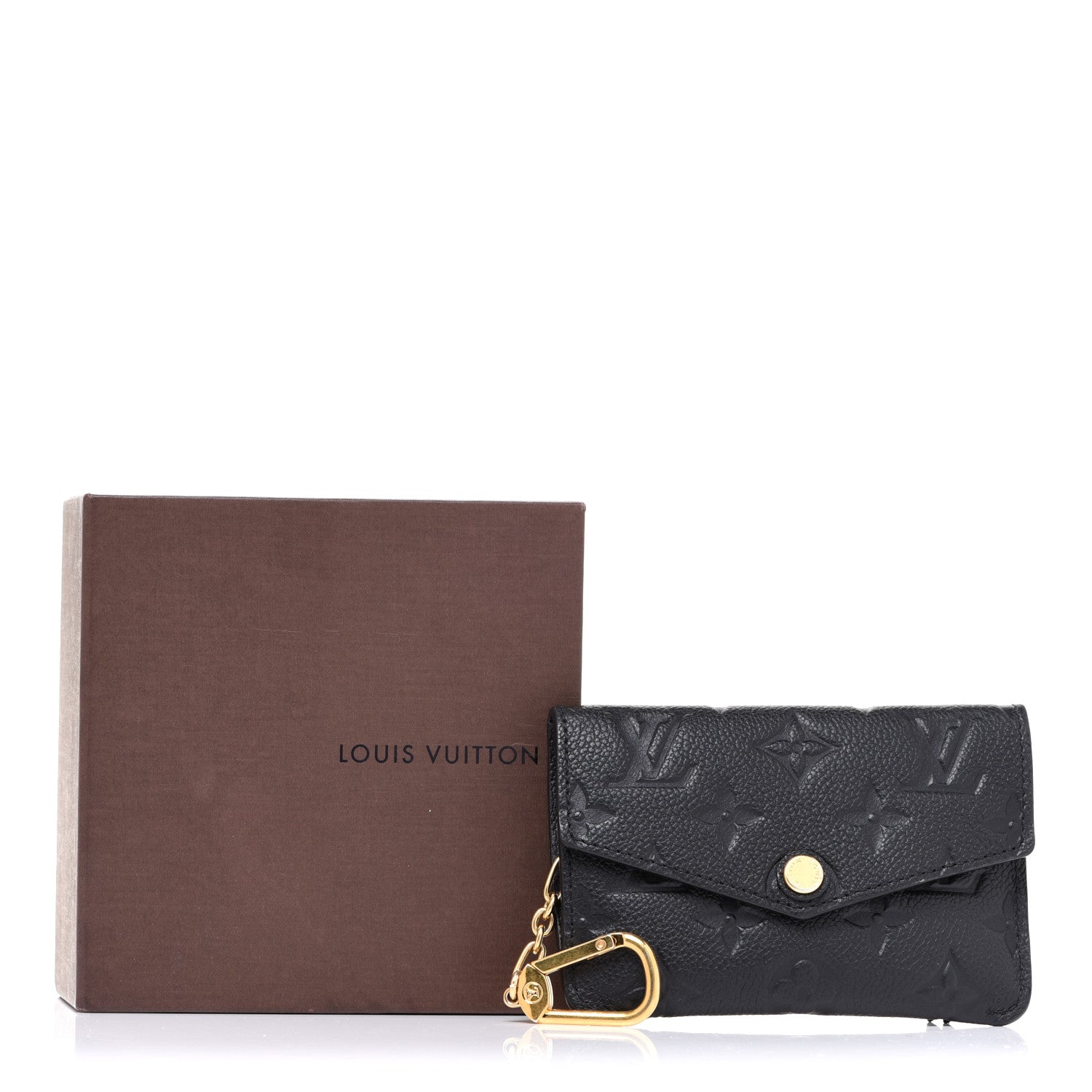 Louis Vuitton Empreinte Key Pouch Black 9 of 9