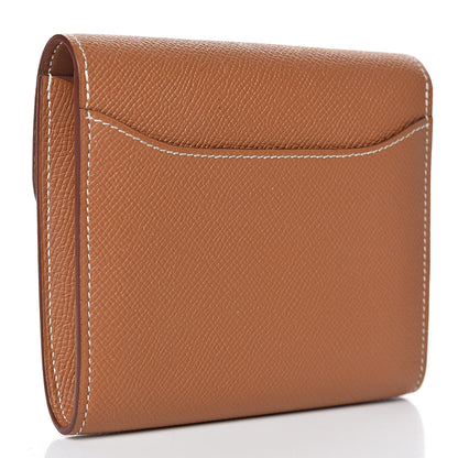 Hermes Epsom Constance Short Wallet Gold 3 of 9
