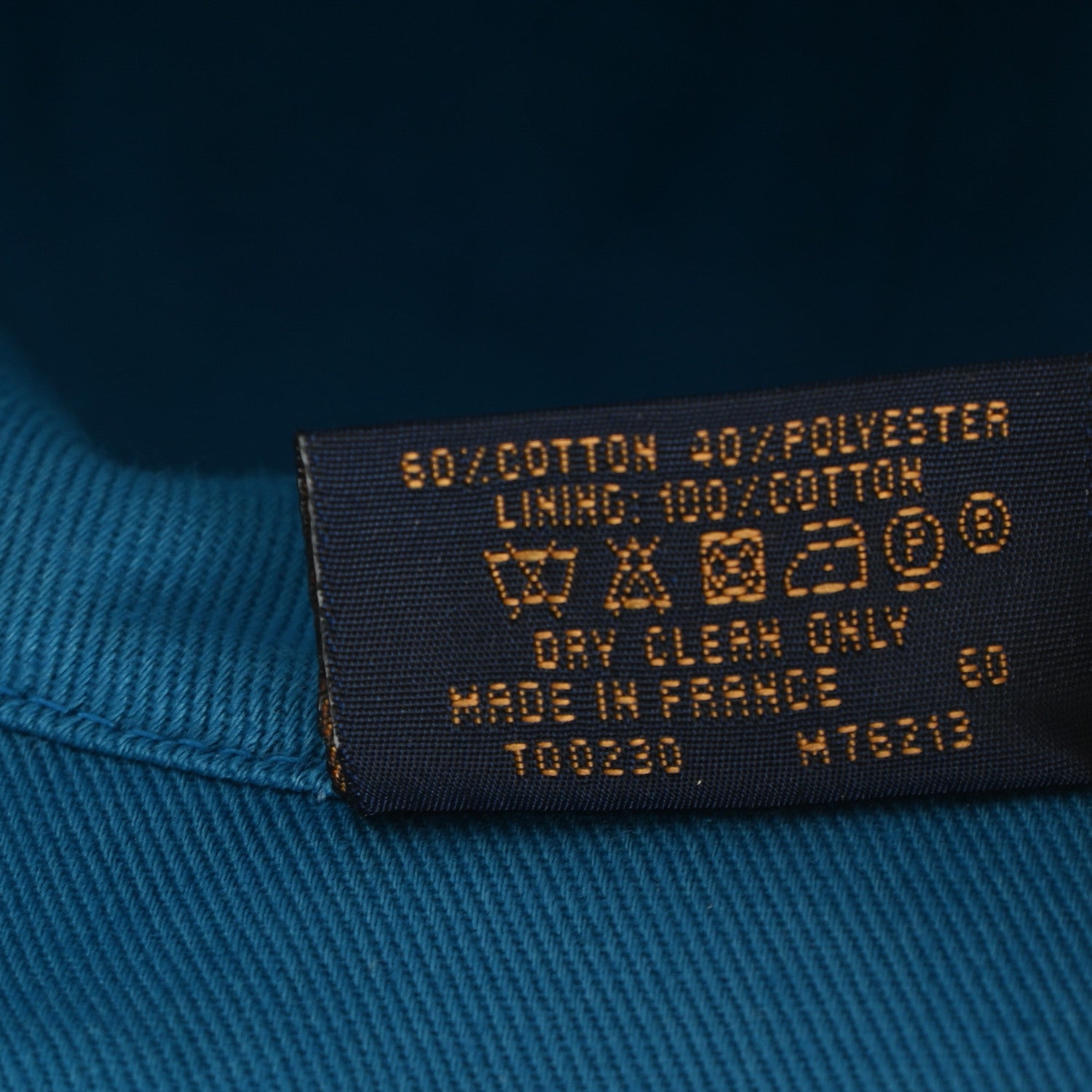 Louis Vuitton Monogram Denim Transformable Bob Bucket Hat 60 White Blue 9 of 9