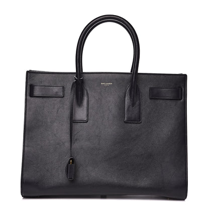 Saint Laurent Calfskin Large Sac De Jour Carryall Black 1 of 20