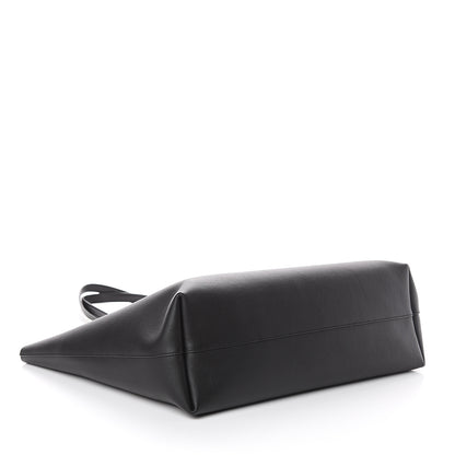 Saint Laurent Calfskin Large Shopping Tote Black 3 of 7