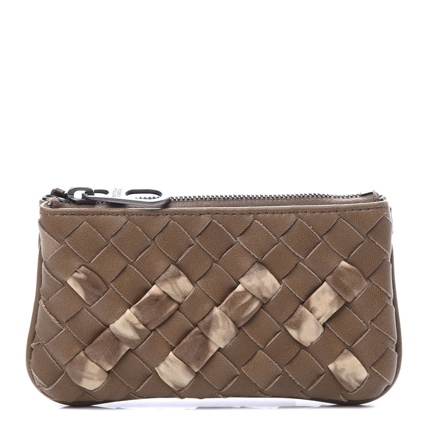 Bottega Veneta Nappa Intrecciato Key Holder Maple 1 of 9