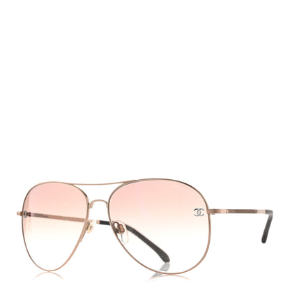 Chanel Aviator CC Sunglasses 4189-T-Q 1 of 9