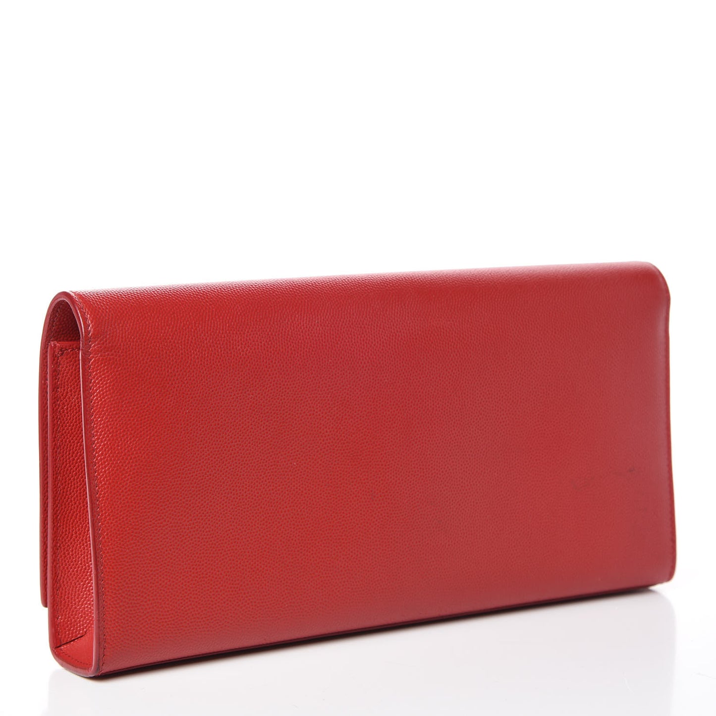 Grain De Poudre Classic Monogram Cassandre Clutch New Red