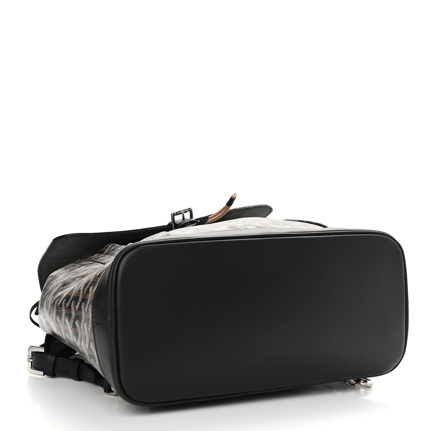 Goyardine Calfskin Alpin MM Backpack Black