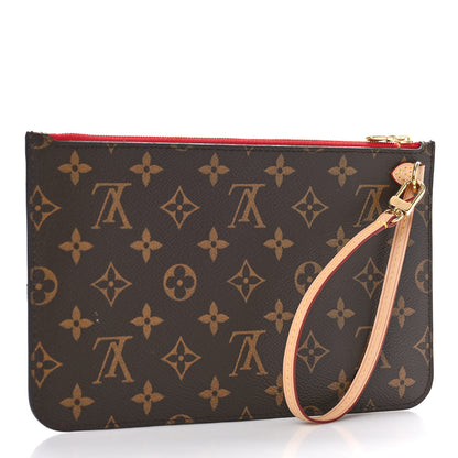 Louis Vuitton Monogram Neverfull MM GM Pochette Cherry 3 of 8