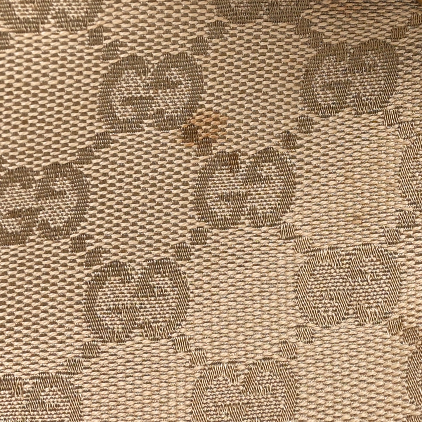 GG Monogram Web Double Pocket Belt Bag Gold Pink